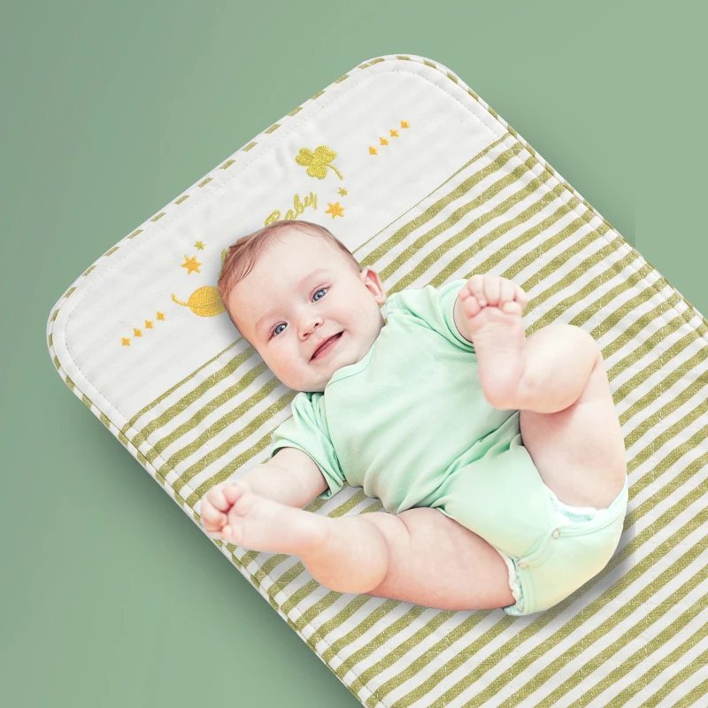 BabyGreat пеленальные подушечки Водонепроницаемый моющийся хлопок дышащая многоразовая Накладка для младенцев постельные принадлежности неонатальный герметичный коврик