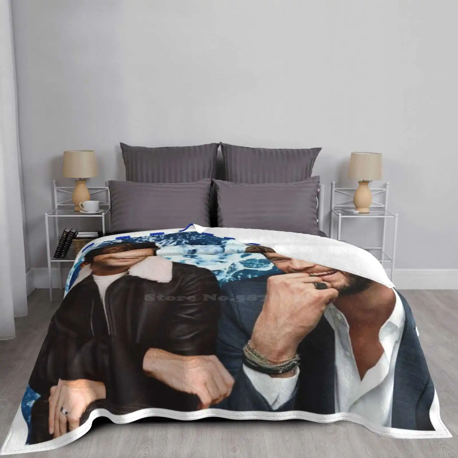 Крис Хемсворт по низкой цене новый принт новинка модное мягкое одеяло милое