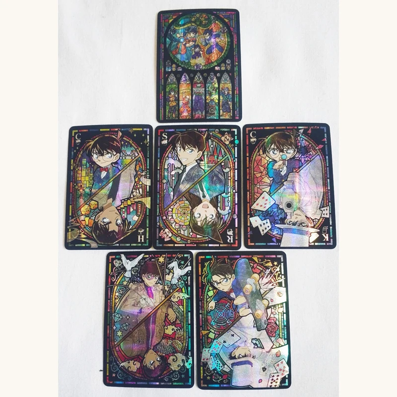 10 шт. анимация Покемон Драконий жемчуг детектива Конан Церковный Стиль Красочные