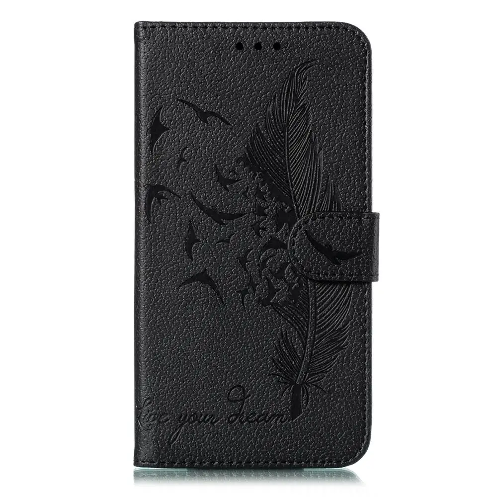 Black Для iphone 11 Pro Max чехол Fundas для iphone X XR XS Max силиконовый Флип кожаный чехол для iphone 7 8 Plus чехол Capa - Цвет: Black