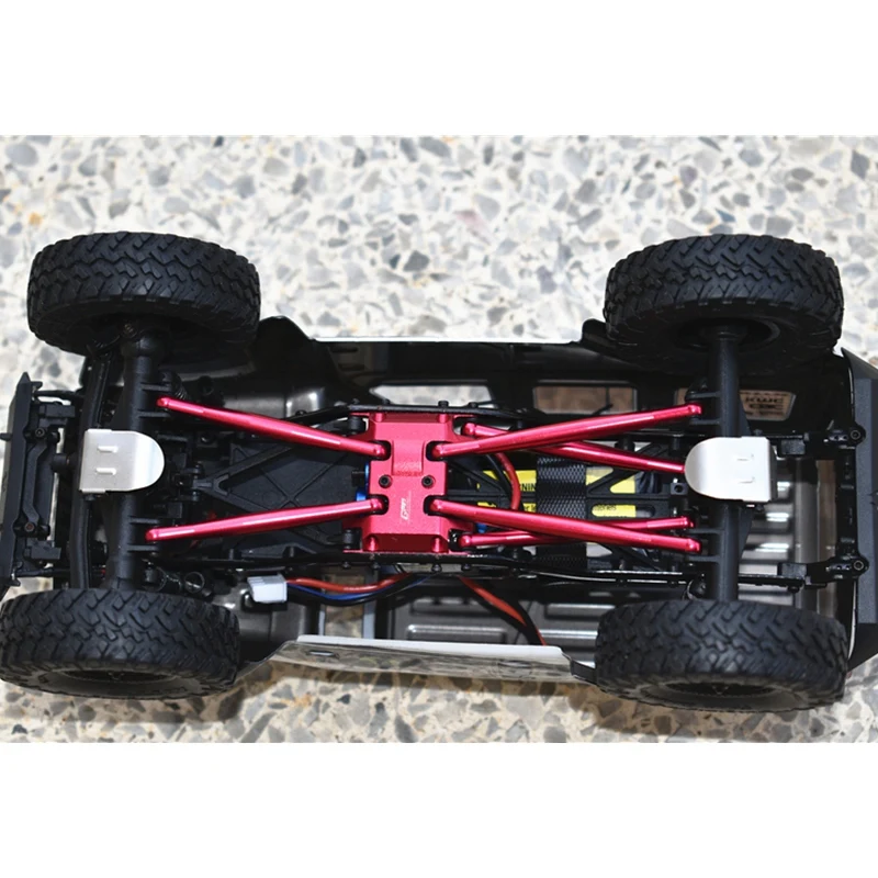 Нержавеющая сталь шасси бронированная ось защитная пластина для 1/24 RC Гусеничный