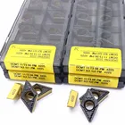 Токарная пластина DCMT070204 DCMT11T304 DCMT11T308 PM4225, твердосплавная втулка DCMT PM 4225, режущий инструмент, токарная пластина