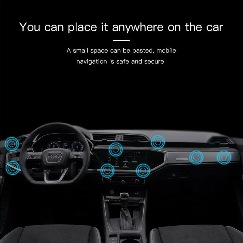 Yesido C55 Mini Strip Shape Magnetic Car Phone Holder Stand Wall Magnet Mount Home for iPhone Samsung Huawei All Mobile Phone