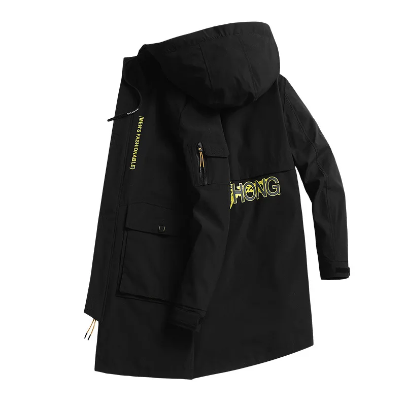 Новая стильная мужская куртка большого размера на весну и осень повседневная