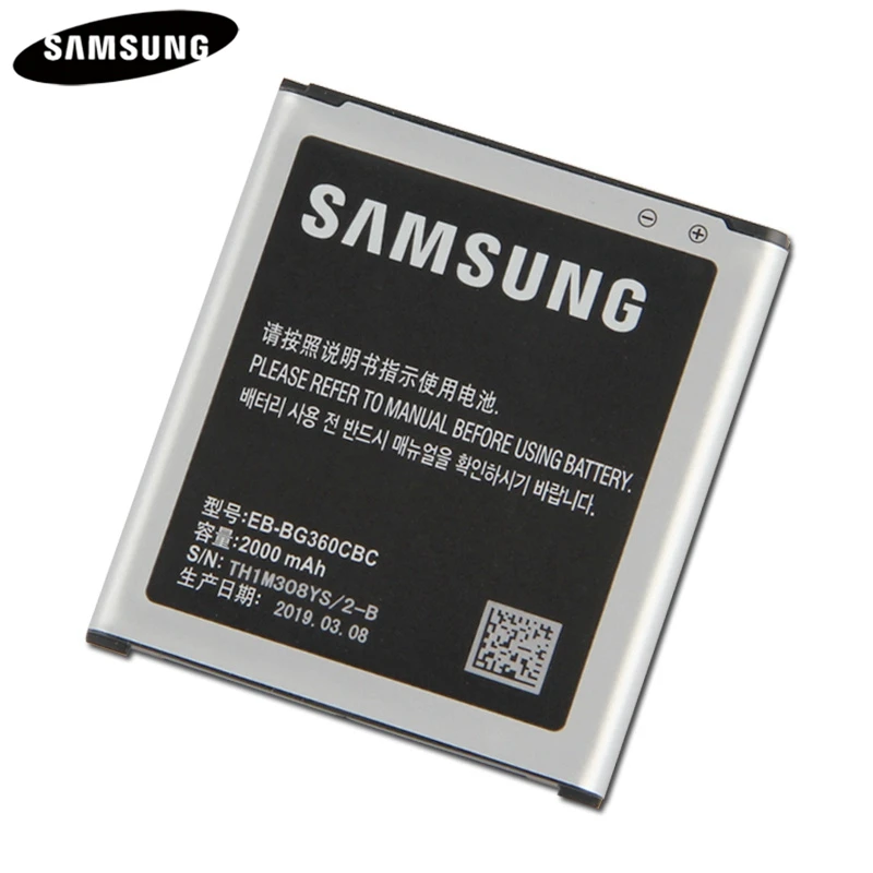 Батарея EB-BG360CBC EB-BG360CBE/ЦБУ EB-BG360BBE для samsung GALAXY CORE Prime SM-J200H J2 G3608 G3606 SM-G361H