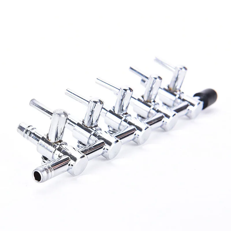 Соединительный клапан для аквариума из нержавеющей стали 1/2/3/4/5 путей