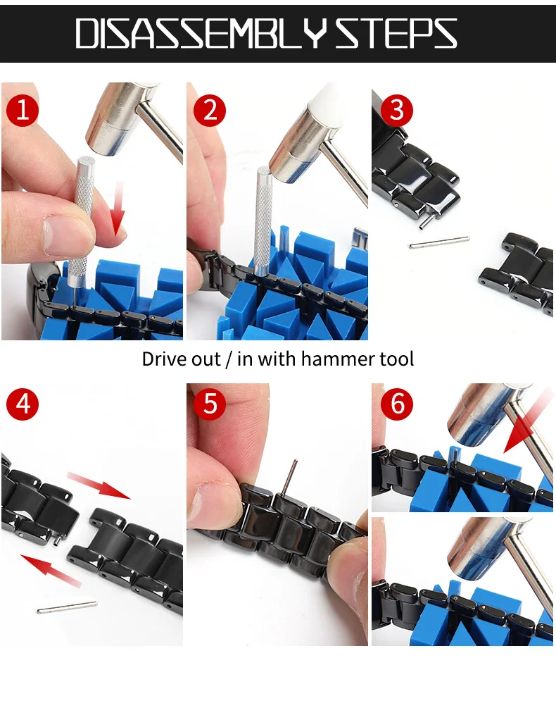 

Ceramic strap bracelet for huawei honor band 5 strap For HONOR band 4 Replacement watchband metal buckle adjustable size