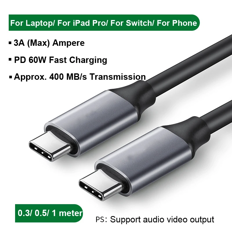 Кабель USB 3 1 type C для samsung S9 S8 Note 9 8 PD 60W Quick Charge Gen 3A кабель быстрой зарядки MacBook Pro| |