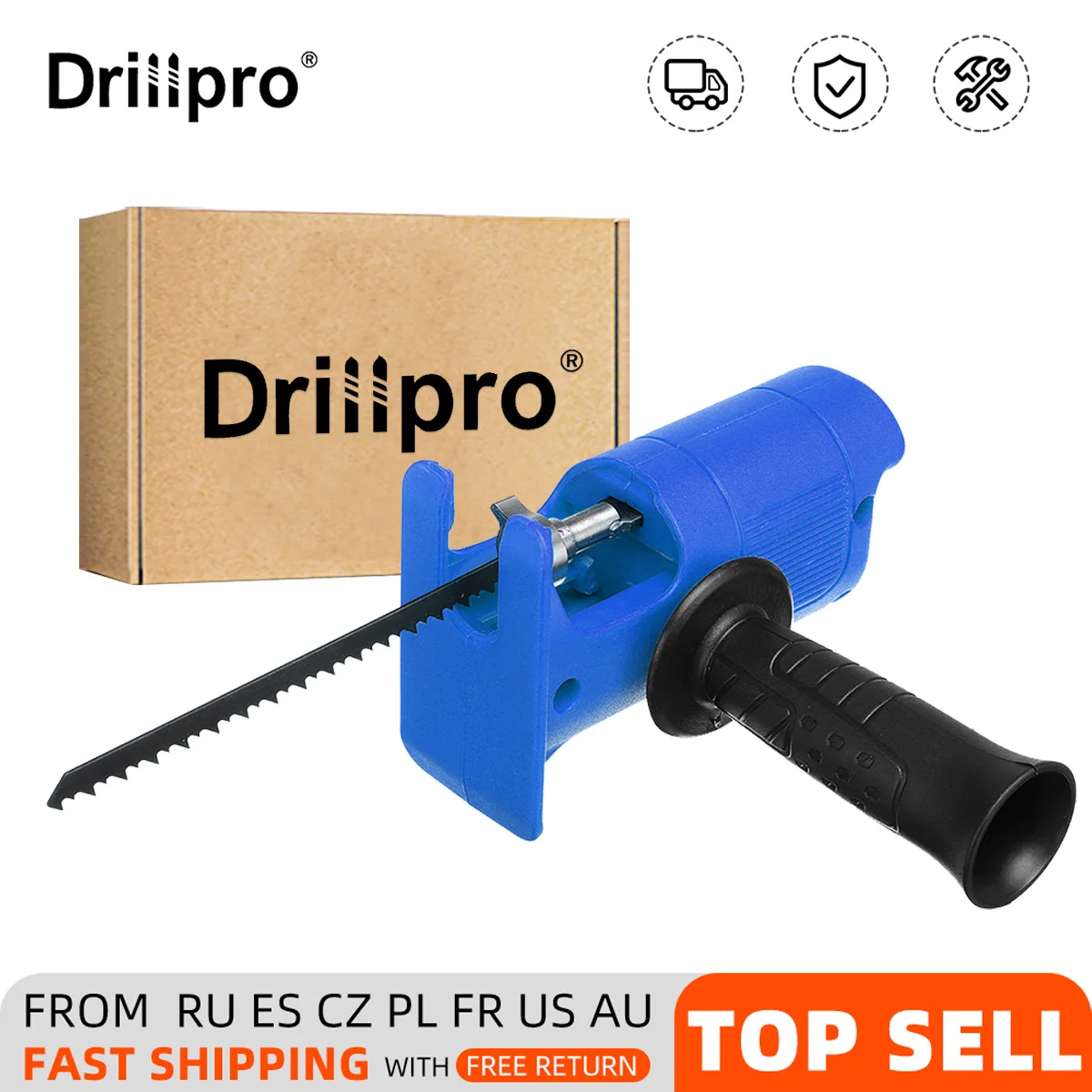 

Drillpro сабельная пила, насадка-адаптер для замены электродрели на сабельную пилу для Режущий ручной инструмент по дереву и металлу