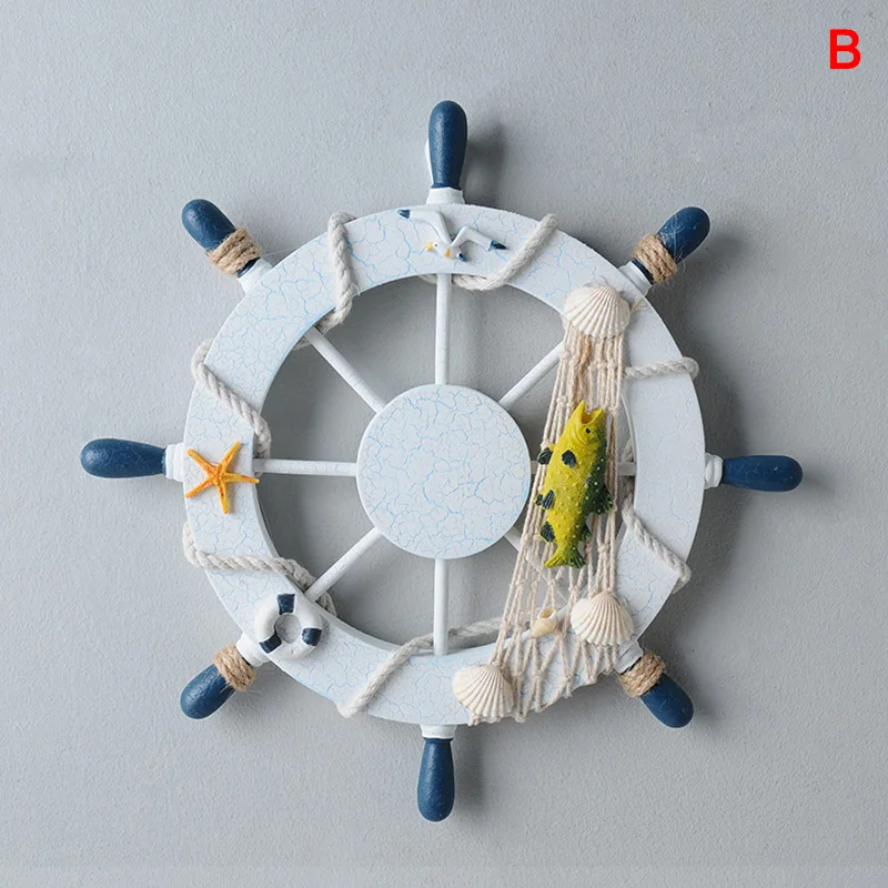Морской под дерево рулевое колесо Пляжная яхта лодка корабль рыболовная сеть