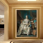 Картина мадам Помпиду красивая классическая на холсте постеры и принты Скандинавская Настенная картина для гостиной домашний декор