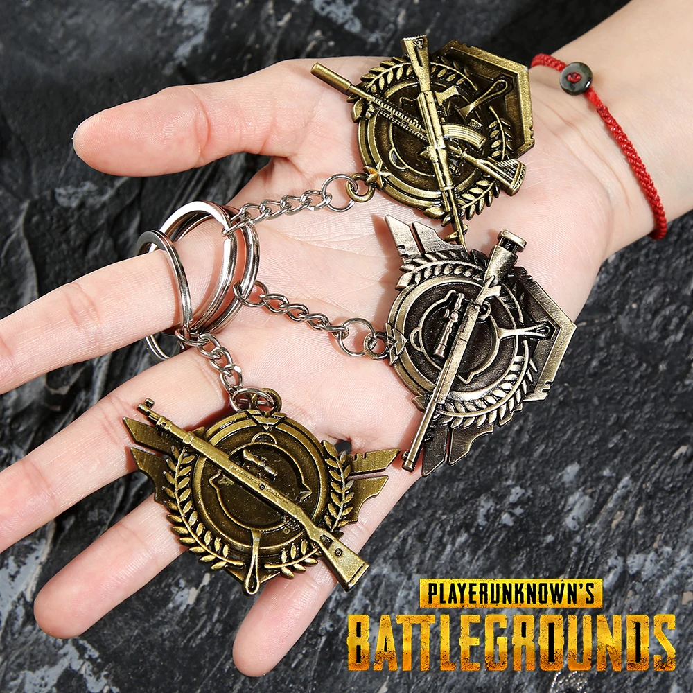 Vicney популярная игра PUBG игрок брелок джедай пистолет выживания для мужчин крутой брелок бойфренда модный подарок AK47 брелок csgo