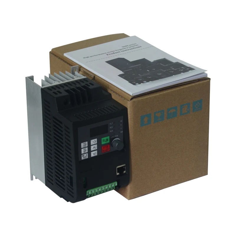 

Frequency Converter VFD Boost Converter 4KW-11kw Single phase 220v Input and three-phase 380V Output motor speed controller