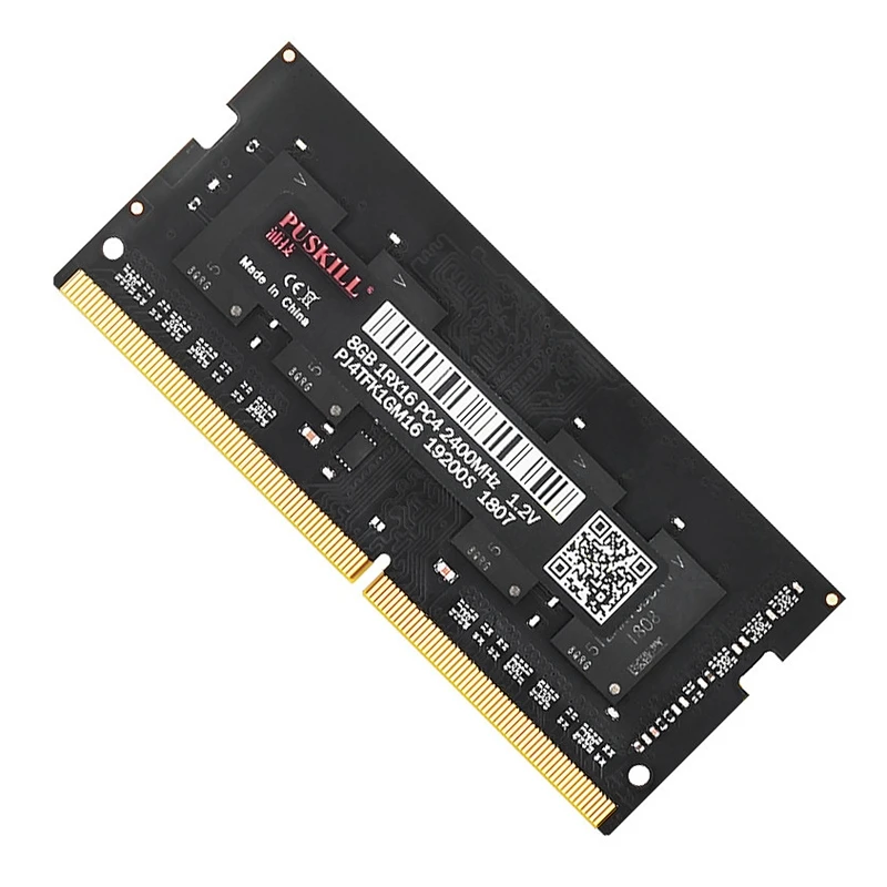 

PUSKILL 8G DDR4 RAM 2400MHz 1.2V 288-Pin Notebook Memory Module Compatible with 4G 16G 2133 Computer Game Memory Module