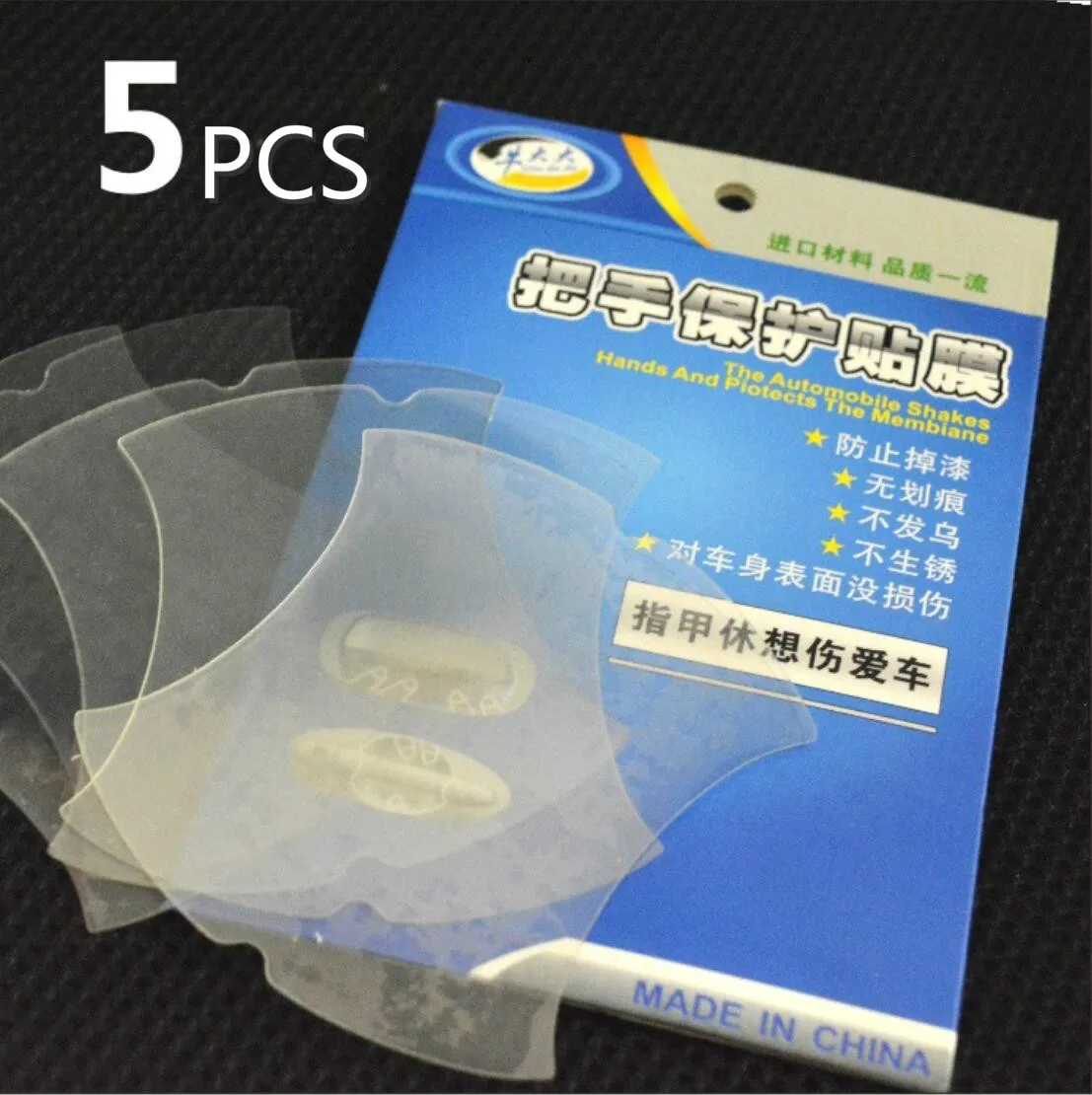 5 шт. автомобильные наклейки дверные ручки царапины защитные пленки для Mitsubishi Asx