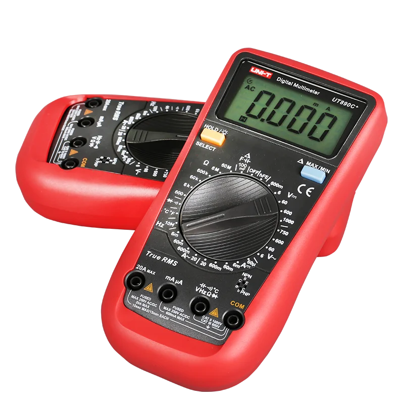 UNI T UT890C +/UT61A/B/C/D/E/ True RMS мультиметр ЖК цифровой дисплей Электрический инструмент