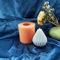 vase pear shape oval art candle mold 3d silicone clay rubber mould diy tools home decoration