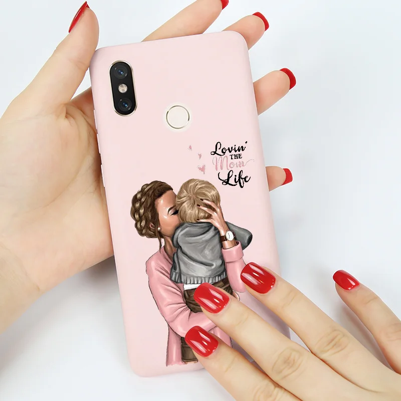 Детский чехол для телефона Super Mom Girl для Xiaomi Redmi Note 8 PRO 8 T 8 T 7 6 5 Plus 5A 6A 7A 8A чехол для Redmi 7 силиконовый чехол-бампер