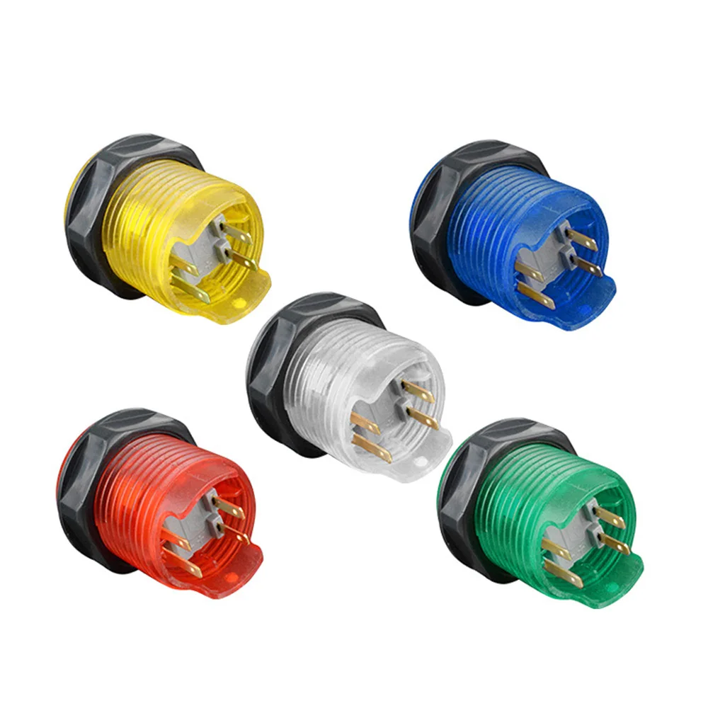 5V светодиодный 24 mm кнопка аркадной игры | Спорт и развлечения