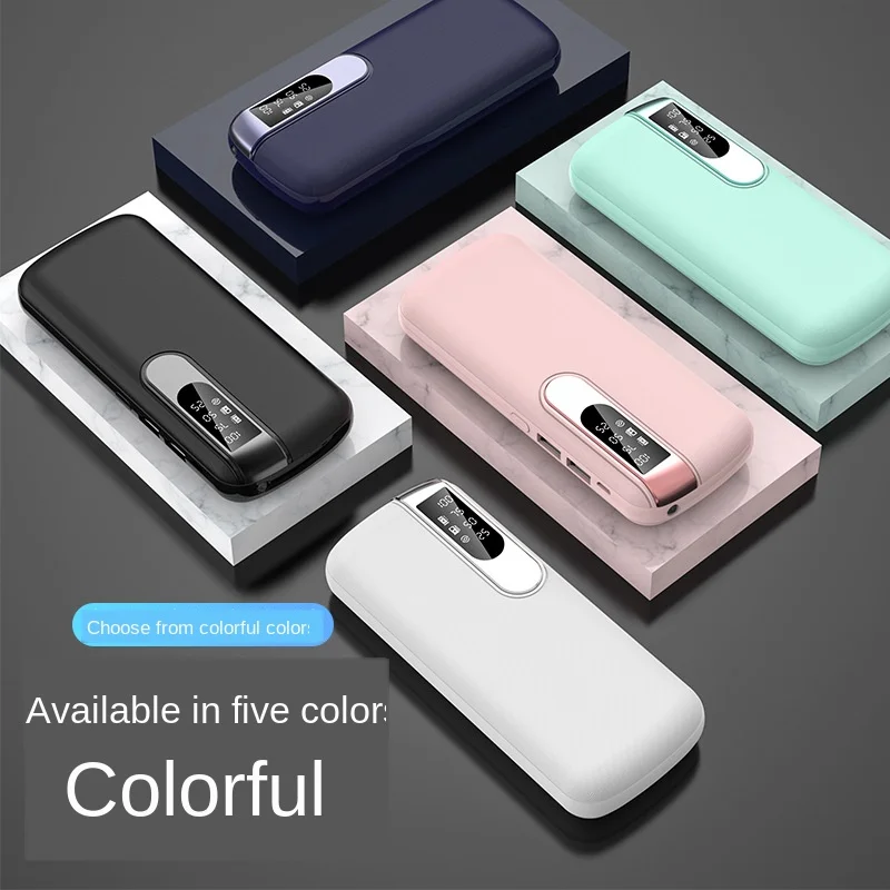 30000mAh Power Bank Large Capacity Powerbank LED Lighting Digital Display Charger Portable Travel External Battery | Мобильные