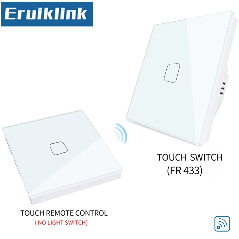 Стандарт ЕС/Великобритании 1/2/3 банды 1 способ сенсорный пульт дистанционного