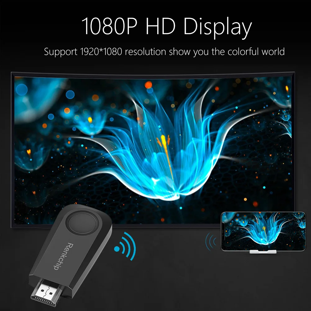 E10 WiFi HDTV беспроводной адаптер дисплея для iOS Android телефона ПК|SmartTV-стики и тюнеры| |
