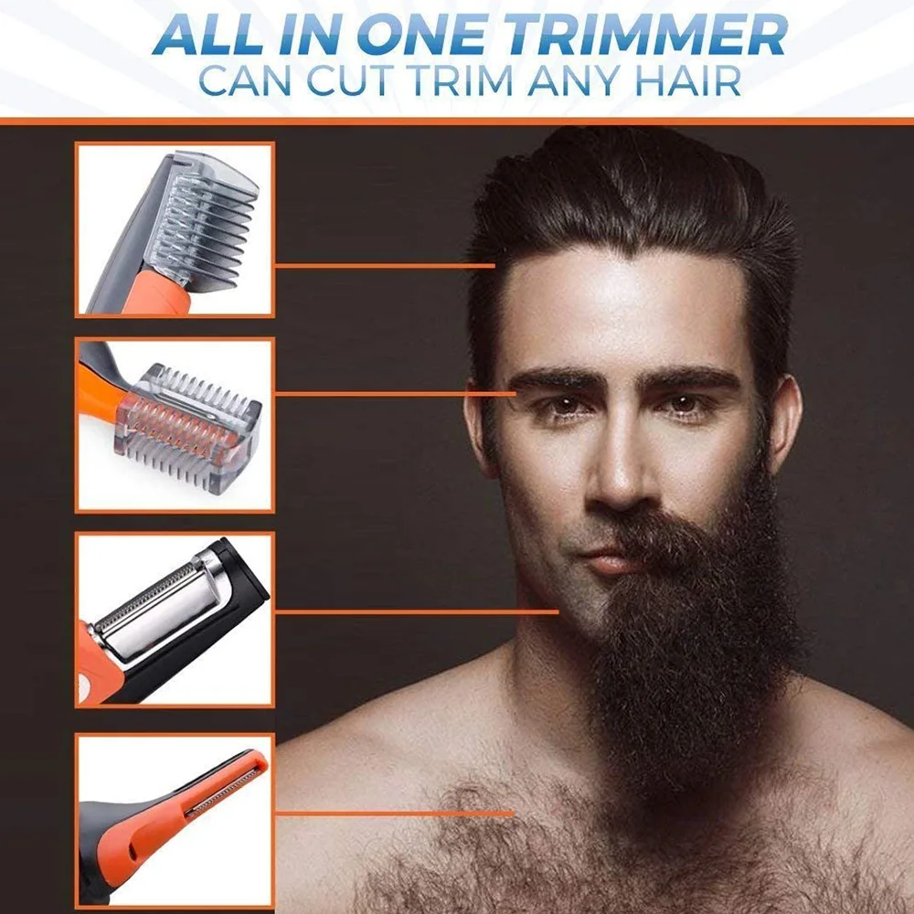 All in one hair trimmer Multi-function Electric Shaver protable Shaving Razor Eyebrow Nose Beard Trimmer Machine With LED light |