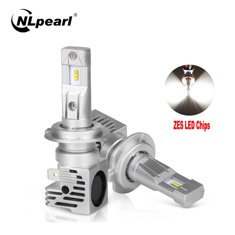 

NLpearl 2x 6500K LED H7 H4 H1 9005 HB3 9006 HB4 H11 H8 H9 LED Headlights Bulbs 12V White 12000LM Bright for Car Driving Fog Lamp