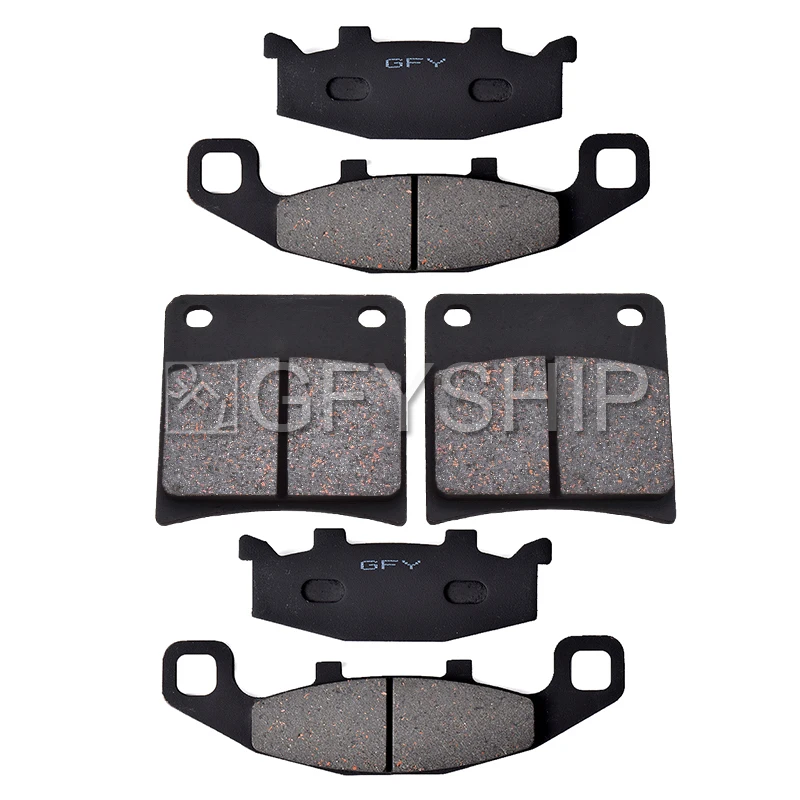 Передние и задние тормозные колодки для мотоциклов SUZUKI GSX1100 GN/GR 1991 1992 1993 1994 1995 1996 GSX
