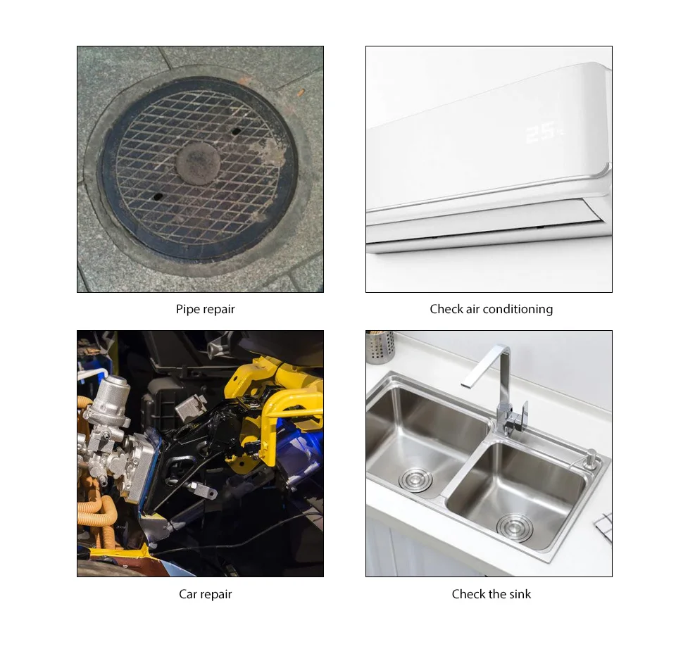 KERUI 7 мм 5 мягкий кабельный эндоскоп камера Водонепроницаемый осмотр для Android