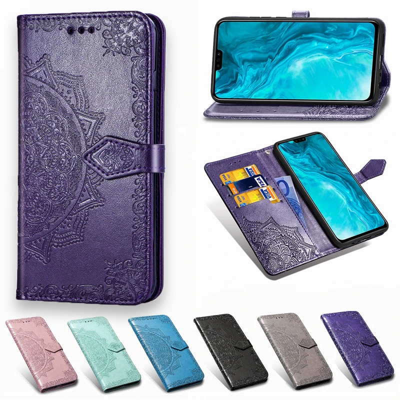 Чехол книжка с бумажником мандалой для Huawei Nova 7 6 5 SE 7i 5i Pro Y5 Y6 Y9 Prime 2019 Honor 9X 8 9 10 Lite 30 20