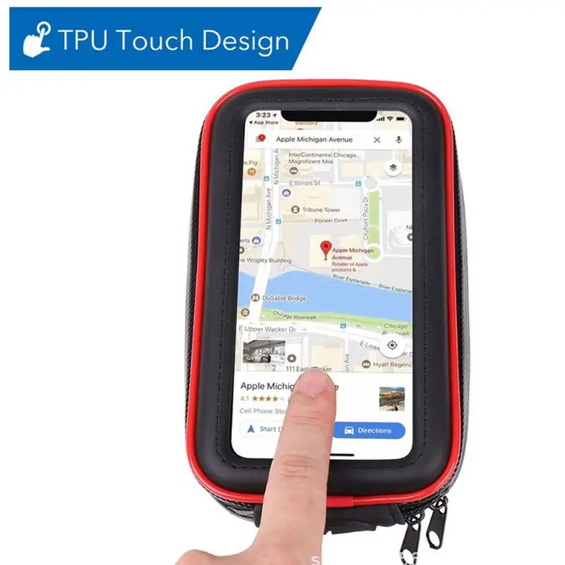 Водонепроницаемый чехол для телефона на мотоцикл скутер с отделением телефона| |