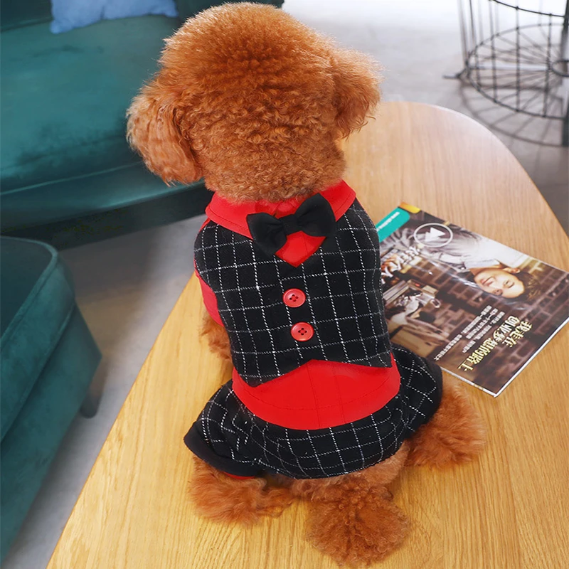 Одежда для собак JORMEL костюм весны и осени тонкий Мишка Тедди зимний маленьких