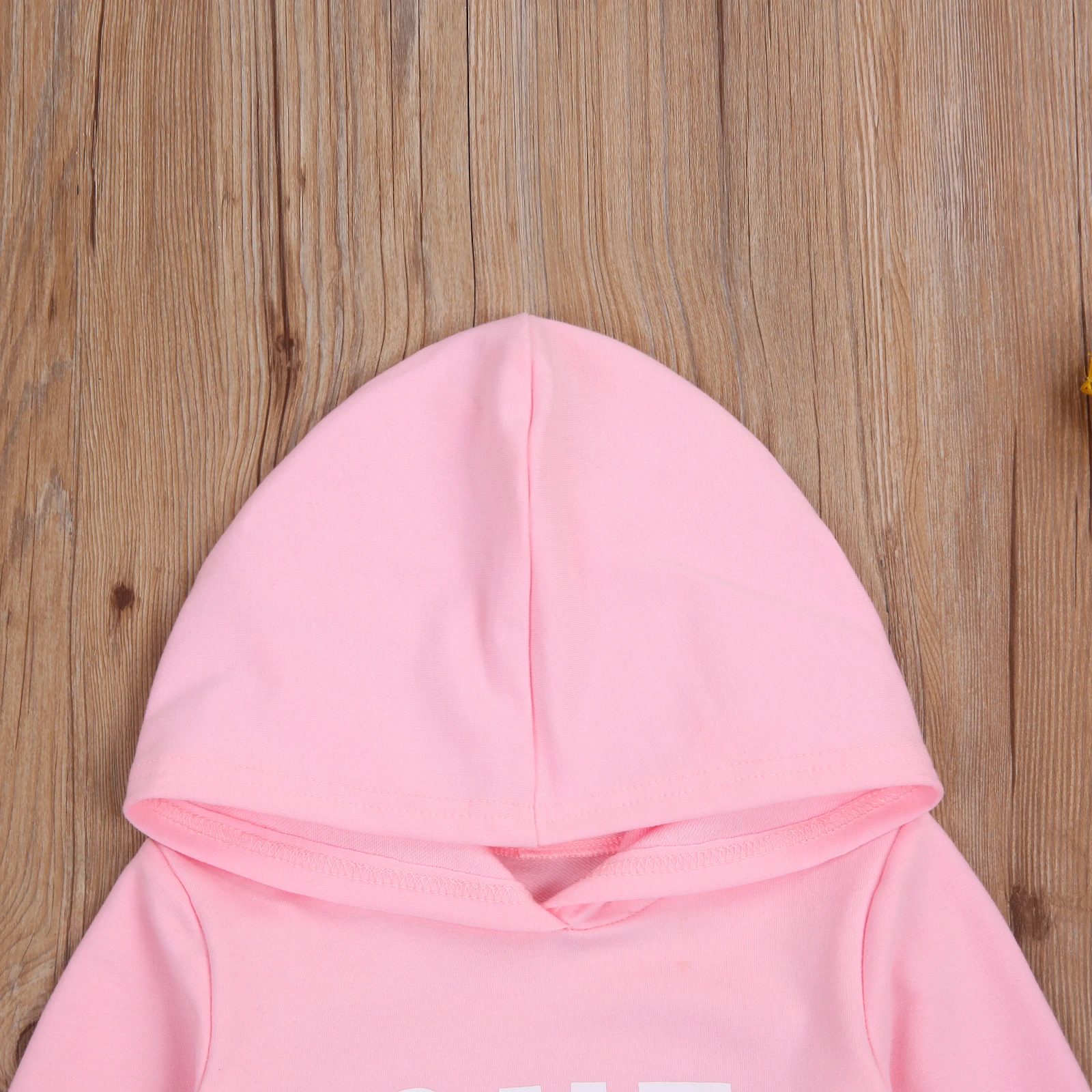 Kids Baby Girls Fashion Letter Print Hoodie Children Girls Long Sleeve Top for Daily Wear