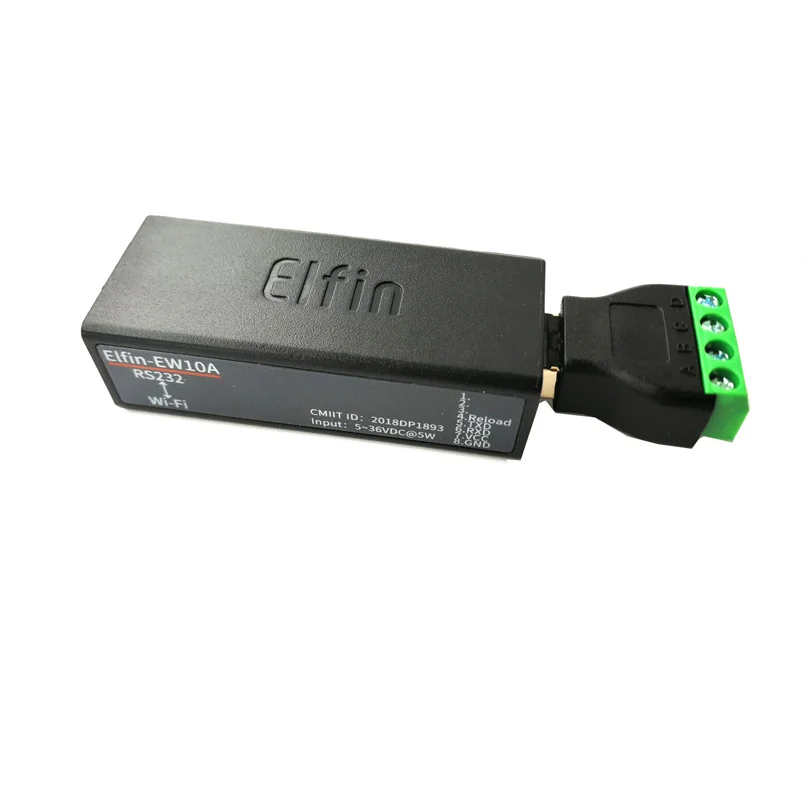 Серийный Порты и разъёмы RS232 Wi Fi устройство ServerMmodule Elfin EW10A Поддержка TCP/IP Telnet