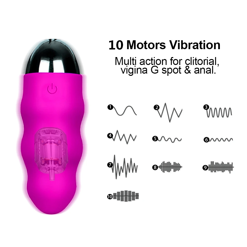 SEAFELIZ 10 Вибрационный Режим вагины шарики Секс игрушки для женщин g точка