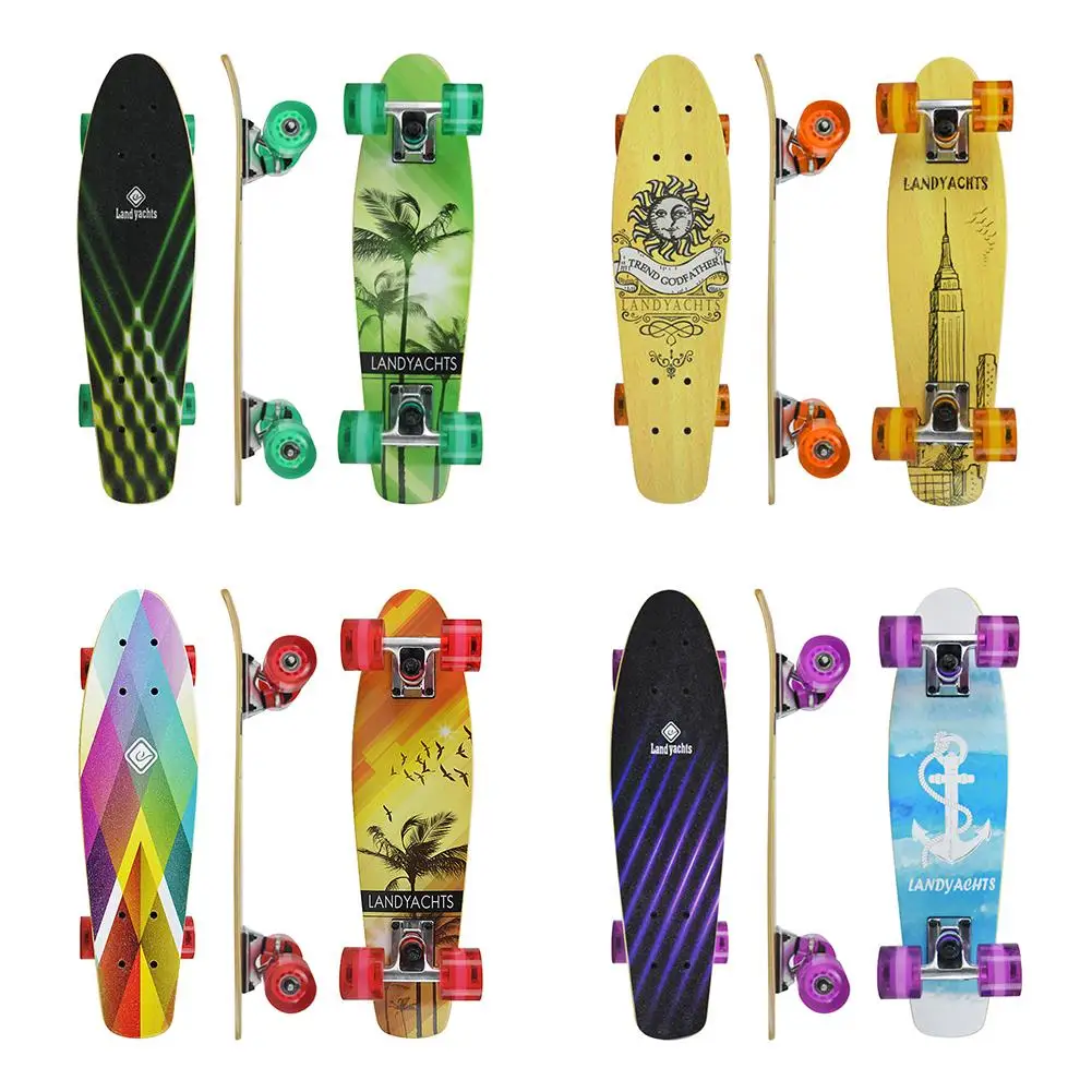 Скейтборд с противоскользящей наждачной бумагой износостойкий противоударный