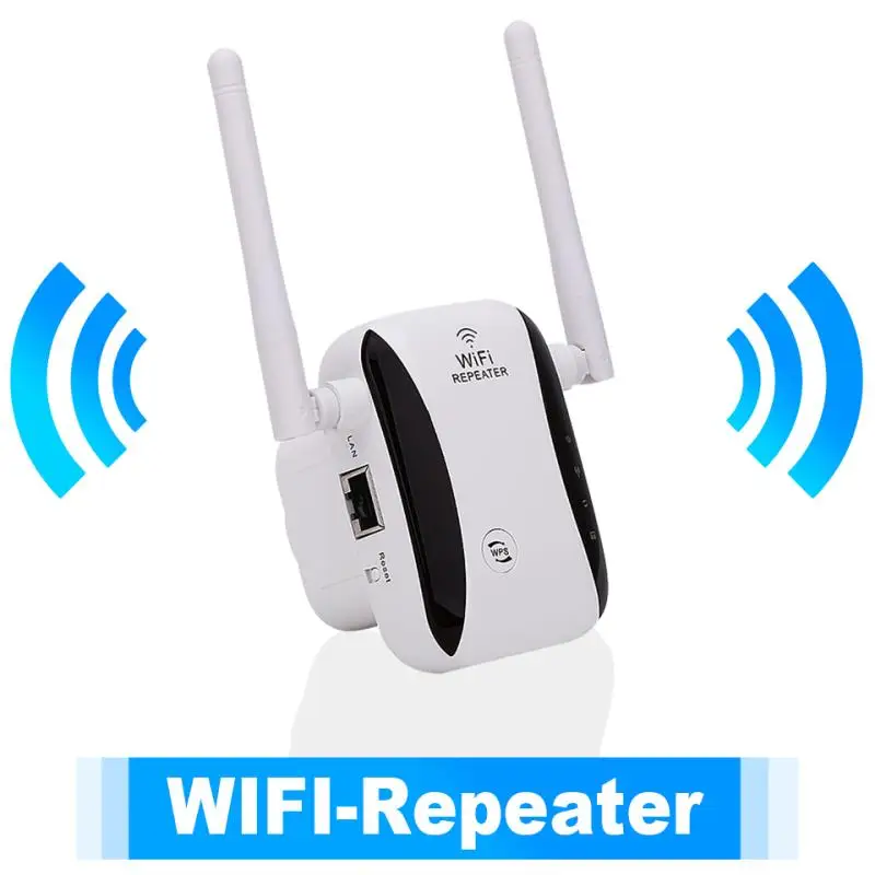 KP300 New 300Mbps WiFi Repeater Range Extender Booster With free Plug Antennas