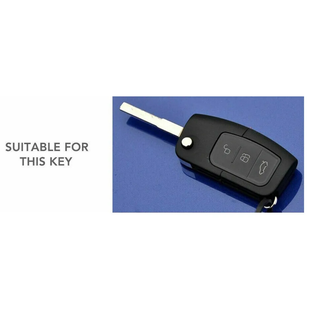 

Remote Key Chain Replacement Replaces Rose Gold Soft TPU 3 Button Case