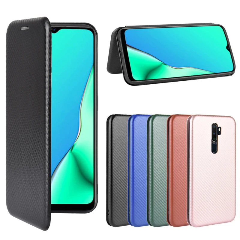 

Luxury Ultra Thin Flip Phone Case For OPPO A32 A31 A15 A12 A12E A11 A11X A9 A8 A7 AX7 A5 A5S AX5 AX5S A3S ACE2 Shockproof Cases