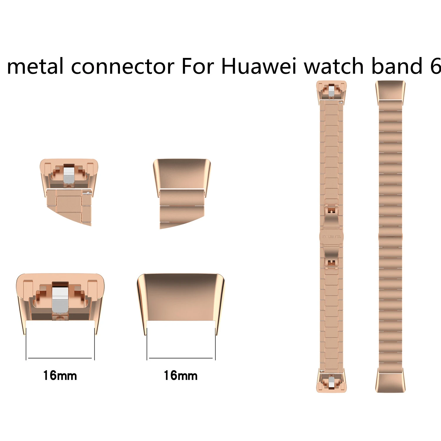 

Металлический разъем для Huawei Honor Watch Band 6, 1 пара