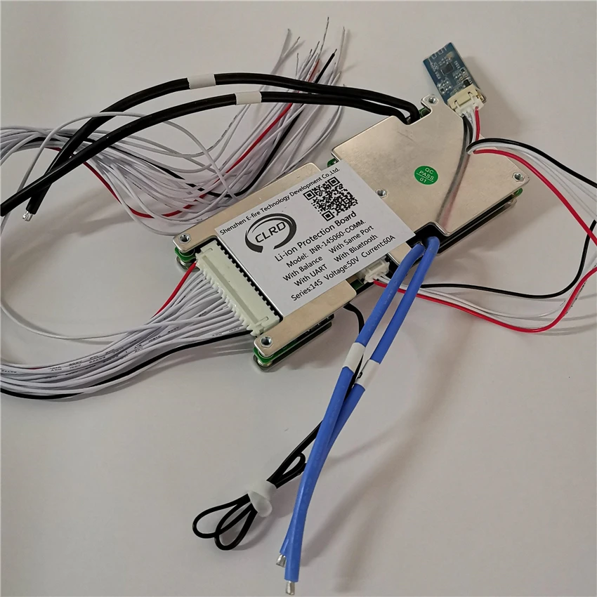 Умная литий ионная lipo батарея 14S 48 В 20A 30A 40A 60A BMS PCM PCB с bluetooth и связью|Аксессуары для