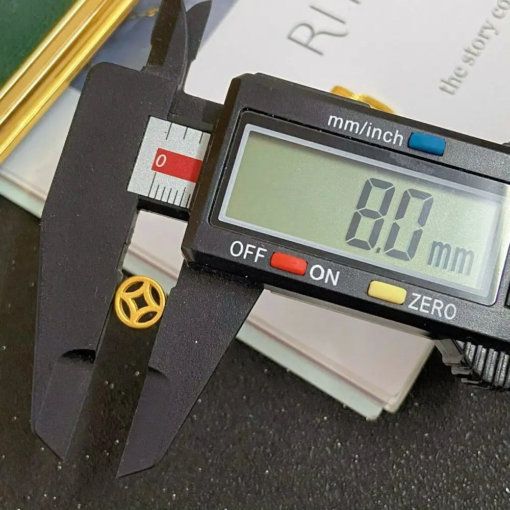 Бусина из желтого золота 999 пробы для самостоятельного изготовления браслета