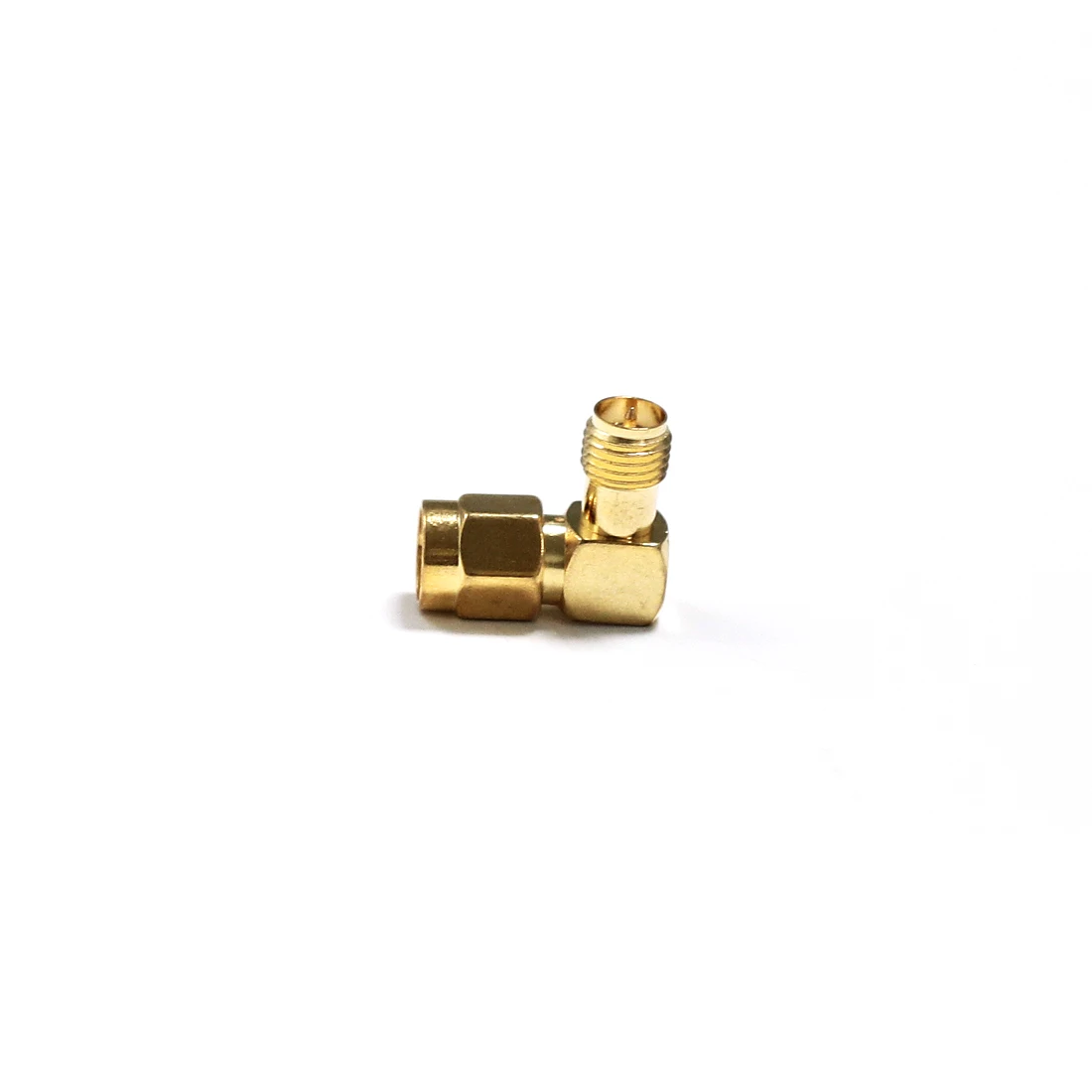 

1 шт. Новый RP-SMA штекер для RP-SMA Женский Разъем RF коаксиальный адаптер модем Конвертер Разъем правый угол позолоченный оптовая продажа