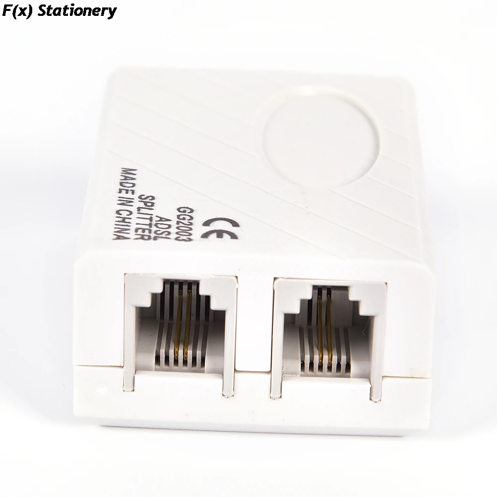 Новый кабельный Провод RJ11 ADSL факс модем телефонный сетевой разъем микро-фильтр