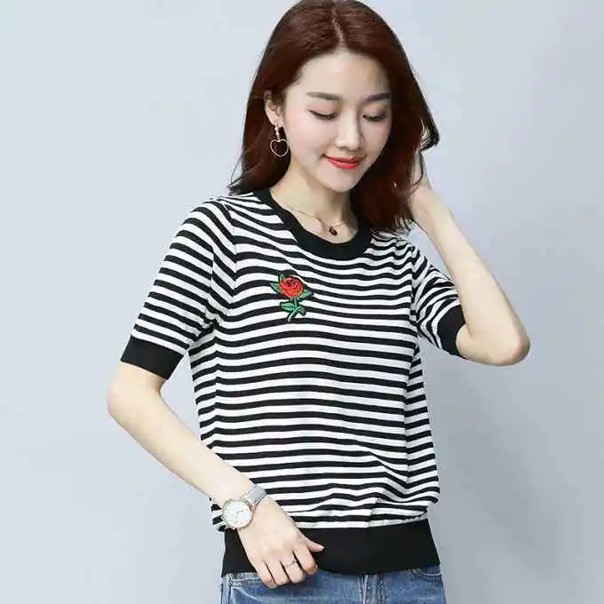 

2020 Summer Fashion brown T Shirt Women Woman Tshirt