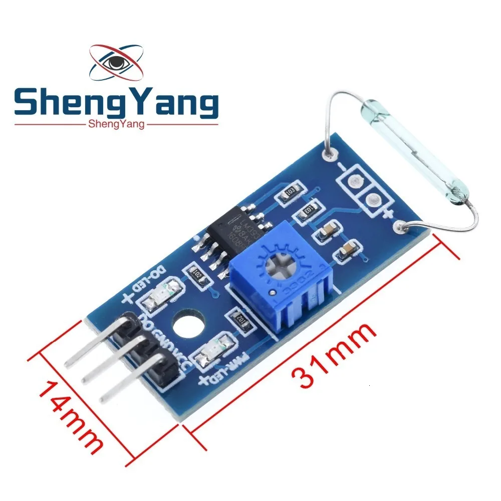 ShengYang G123-08 сухой тростник модуль датчика магнетронный модуль сухой тростник переключатель магнитного управления для Arduino