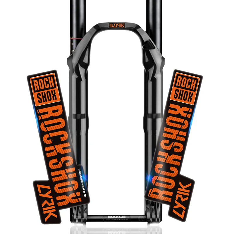 2018 ROCK SHOX тексты вилки МТБ Стикеры для горного велосипеда велосипедная передняя