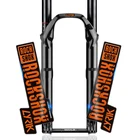 2018 ROCK SHOX тексты вилки МТБ Стикеры для горного велосипеда велосипедная передняя вилка наклейка