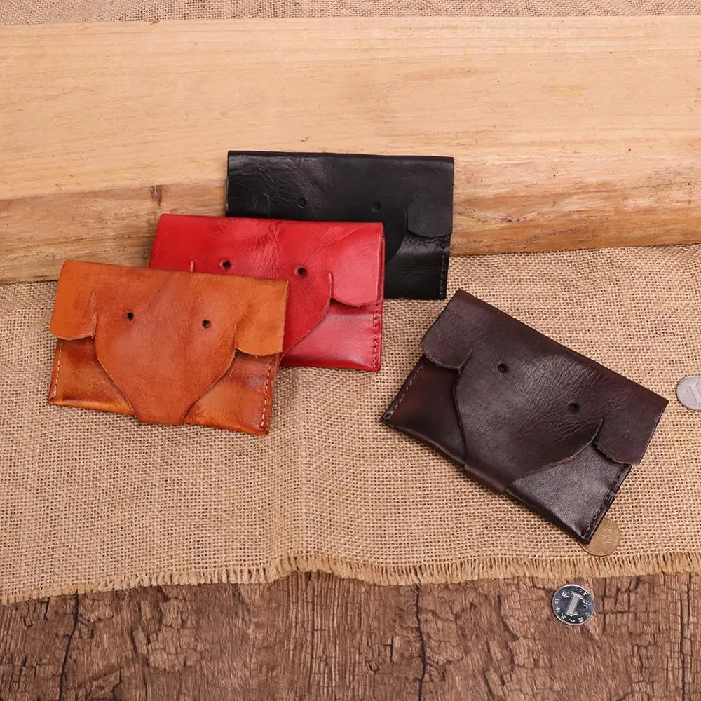 Кошельки JOGUJOS из натуральной кожи с изображением слона кошелек унисекс для